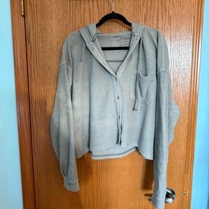 American Eagle Outfitters Sage Green Cardigan